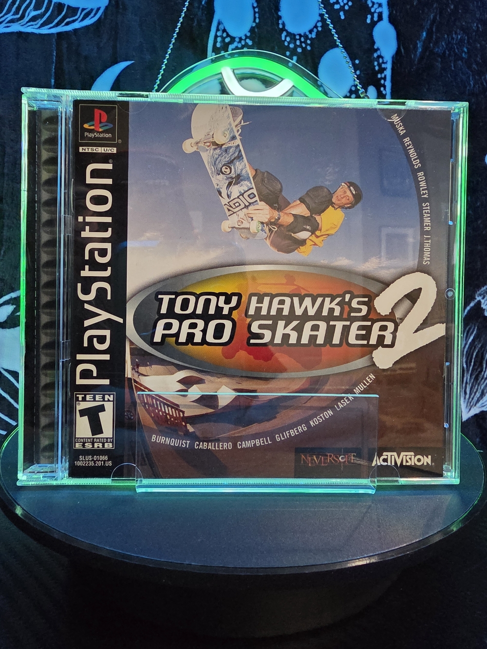 Sony PlayStation 1 (PS1) Tony Hawk's Pro Skater 2 2000 Black Label